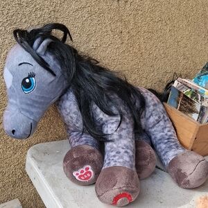 Build-A-Bear Gray and Brown Horse Plush